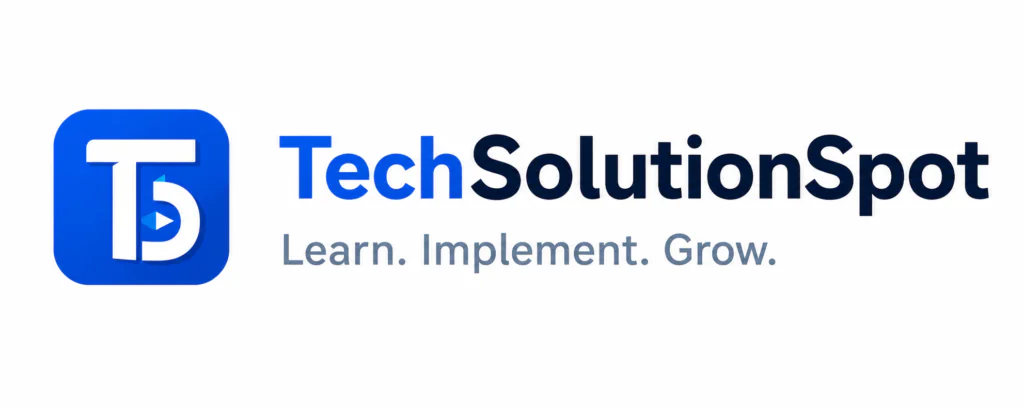 with techsolutionspot beginers learn the new things and keep growing