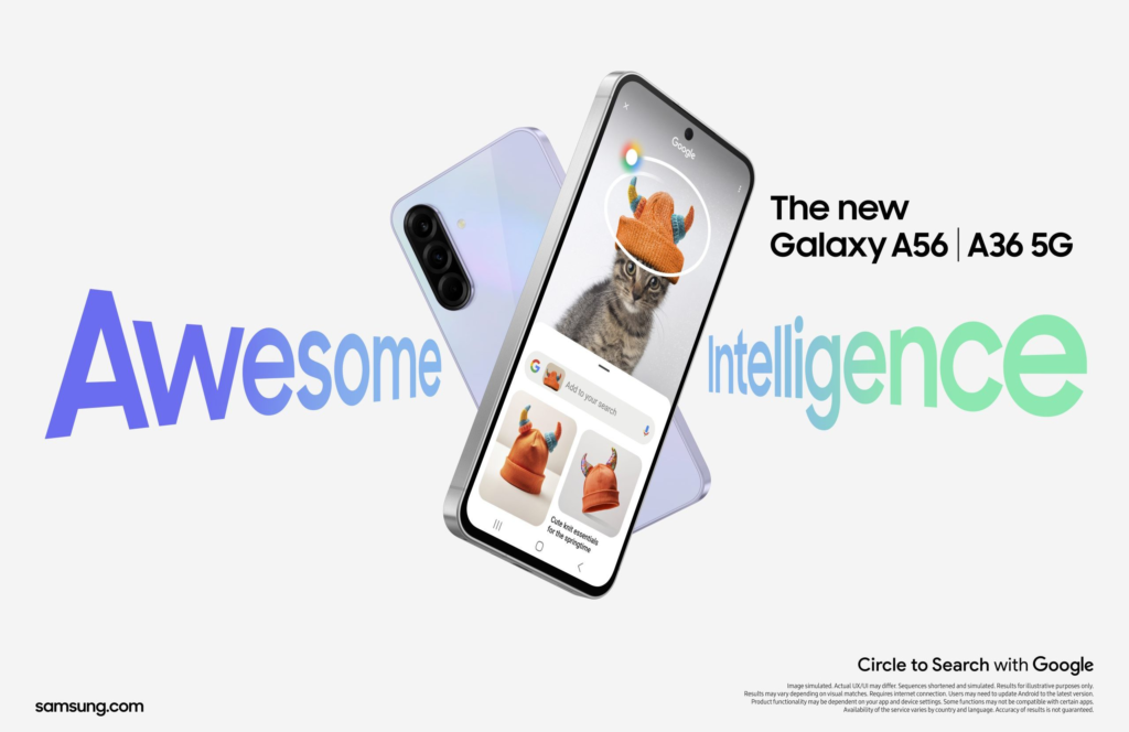 samsung galaxy A36 battery & charging