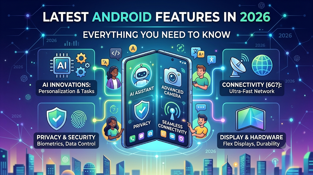 Latest Android Features – Complete Guide Latest Android Features in 2026