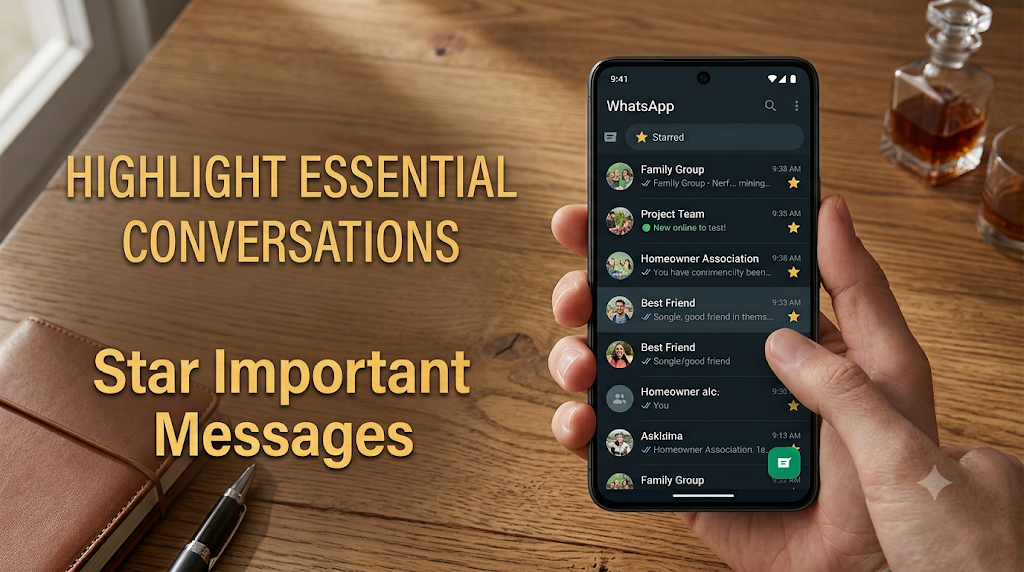 WhatsApp Secret Tricks (2026 Guide) WhatsApp Secret Tricks (2026 Guide) Star Important Messages
