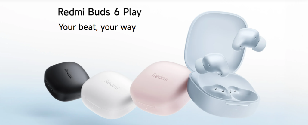 Redmi buds 6 play Best wireless earbuds under Rs. 5,000 in Pakistan