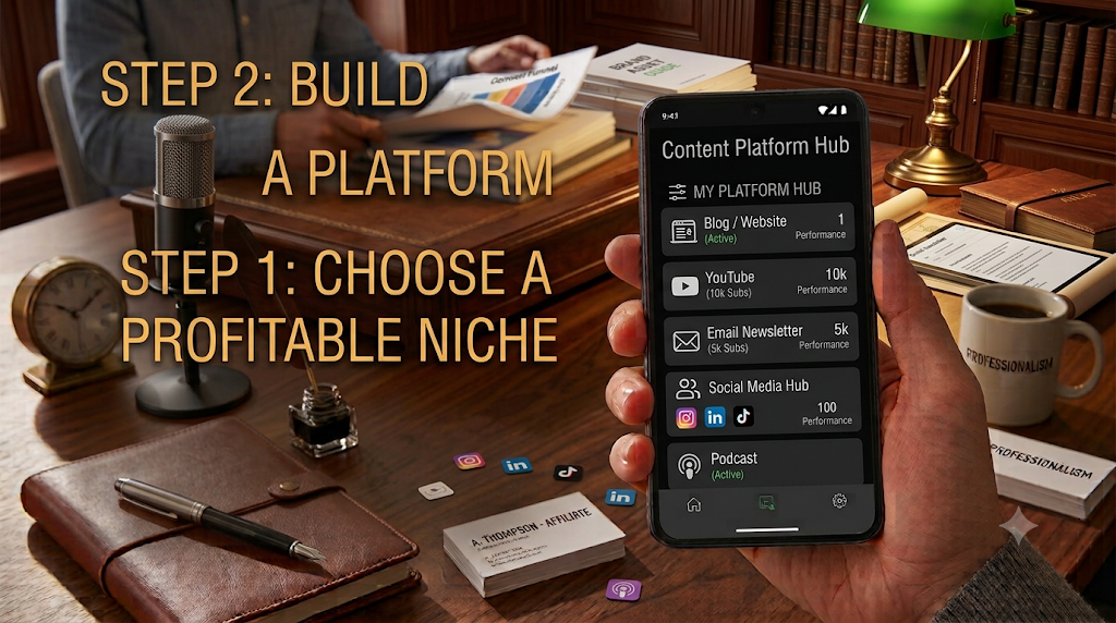 build a platform choosing an a profitable niche