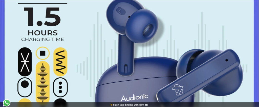 Airbud Signature S680 Best wireless earbuds under Rs. 3,000 in Pakistan