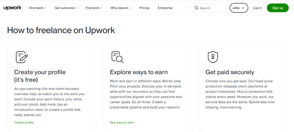 Upwork for Beginners how to create an account and earn money