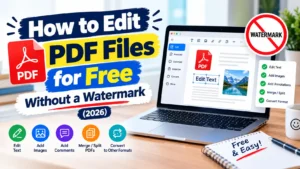 How to Edit PDF Files for Free Without a Watermark (2026)