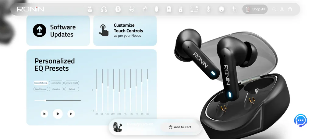 Best  Ronin Dynasty R-520 earbuds for calling 